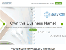 Tablet Screenshot of marvesol.com